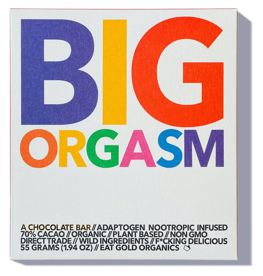 BIG ORGASM Chocolate Bar - Flow + Glow