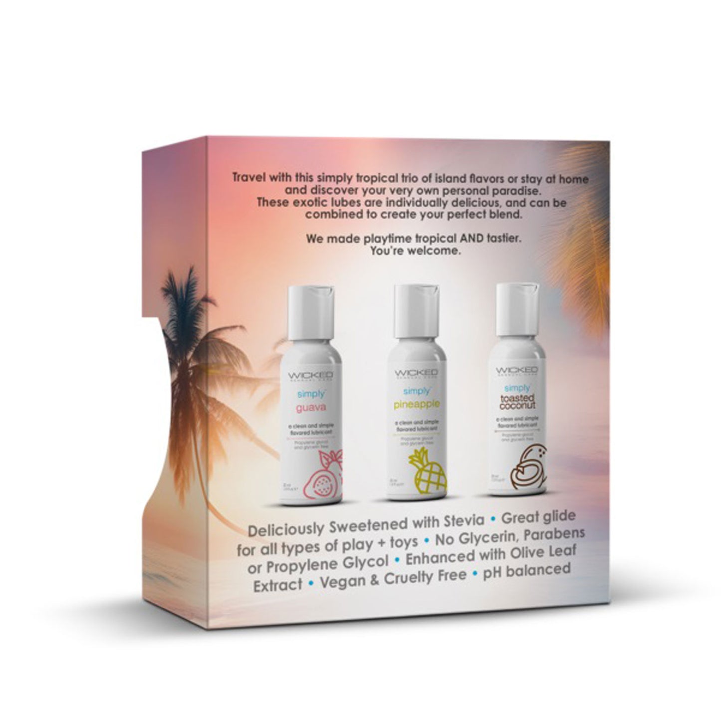 Tropical Trio Lube Variety Set